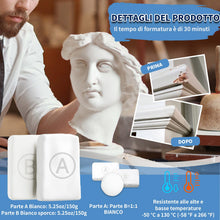 Carica l'immagine nel visualizzatore di Gallery, Stucco Epossidico, Endhokn 300g Stucco per Plastica Bianco