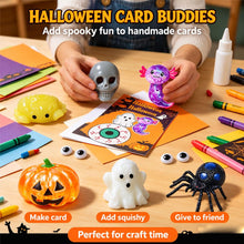 Carica l'immagine nel visualizzatore di Gallery, Squishy Box Set a Sorpresa di Halloween, 8 Pezzi - Mistery Box Squishy Antistress in Morbido TPR, Idea Relax per Ufficio