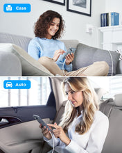 Carica l&#39;immagine nel visualizzatore di Gallery, Baileku Cavo iPhone 2M Cavo Lightning USB Certificato MFi Filo Caricatore iPhone Carica Rapida Nylon Cavetto Ricarica Caricabatterie per iPhone 14 13 12 11 Pro Max Mini XS XR X 8 7 6 6s Plus SE, iPad