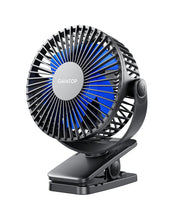 Carica l'immagine nel visualizzatore di Gallery, Gaiatop Ventilatore portatile a clip, mini ventilatore personale silenzioso