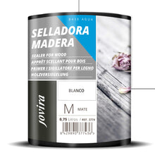 Carica l'immagine nel visualizzatore di Gallery, JOVIRA PINTURAS SIGILLANTE PER LEGNO A BASE D'ACQUA. Fondo speciale per legno (750 Millilitri). C-1