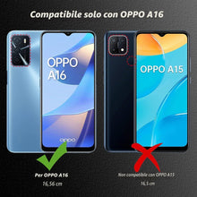 Carica l'immagine nel visualizzatore di Gallery, Captor Cover Trasparente per Oppo A16 / A16s / A54s, Custodia TPU in Silicone Flessibile Morbida e Sottile, Protezione d