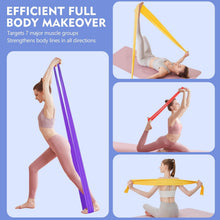 Carica l'immagine nel visualizzatore di Gallery, Fokky Elastici Fitness[Set di 4], 1.5M/1.8M Elastico Palestra
