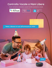 Carica l'immagine nel visualizzatore di Gallery, Govee Lampadina LED E27 Intelligenti WiFi e Bluetooth, Funziona con l'app Alexa Google Assistant Home, 16 Milioni di Colori RGBWW fai da te, Sincronizzazione Musicale Lampadina Smart, Set di 4