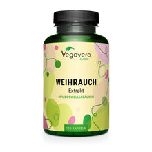 Carica l'immagine nel visualizzatore di Gallery, BOSWELLIA Vegavero® | 9.450 mg (15:1) | con 85% di Acidi Boswellici | Per Articolazioni e Digestione | Senza Additivi | 