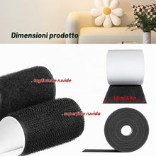 Carica l'immagine nel visualizzatore di Gallery, Nastro Autoadesivo Extra Forte, Biadesivo per tessuti 10cm Largo e 3M Lungo, Feltro Adesivo Mantiene Cuscini del Divano 