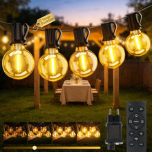 Carica l'immagine nel visualizzatore di Gallery, Catena Luminosa Esterno 20M, Impermeabile Luci da Esterno Giardino, LED Lampadine da Esterno Giardino Dimmerabile con Te