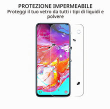 Carica l'immagine nel visualizzatore di Gallery, Vetro Temperato per Samsung Galaxy A70 [3 Pezzi] Vetrino Protettivo Pellicola Protezione Schermo