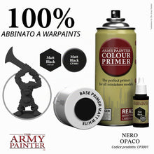 Carica l'immagine nel visualizzatore di Gallery, The Army Painter, Colour Primer Matt Black, 400 ml spray acrilico