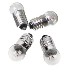 Carica l'immagine nel visualizzatore di Gallery, 10 Lampadine E10 DC, Luce Bianca Calda, 1.5 V 0.3 A, per Esperimenti Elettrici Fisici (1.5V)