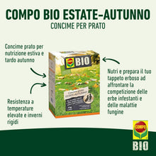 Carica l'immagine nel visualizzatore di Gallery, COMPO BIO Concime Granulare, Per Prato Estate e Autunno, 4kg