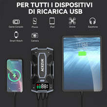 Carica l'immagine nel visualizzatore di Gallery, ACEZUK Avviatore Batteria Auto, 10.000A 33000mAh Avviatore di Emergenza per Auto/Moto