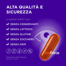 Carica l'immagine nel visualizzatore di Gallery, ZeaForce: prestazioni visive ottimali. Composizione concentrata. Azione multidirezionale. Formula liquida per un’assimil