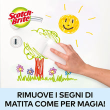 Carica l'immagine nel visualizzatore di Gallery, Scotch-Brite Magic Pad, gomma cancella macchie, confezione da 10 pezzi + 2 gratuiti