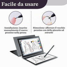 Carica l'immagine nel visualizzatore di Gallery, 10 Punte di Ricambio per Remarkable 1/2/Marker/Marker Plus, Boox Pen2 Pro, Boox Pen Plus, Tab X/Ultra/Ultra C/Mini C, MA