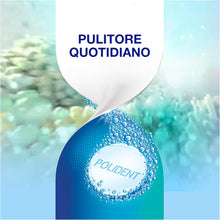Carica l'immagine nel visualizzatore di Gallery, POLIDENT - Detergente antibatterico per protesi dentali complete o parziali - Azione 4 in 1 - Elimina il 99,9% dei batte