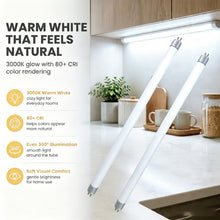 Carica l'immagine nel visualizzatore di Gallery, Set di 2 tubi fluorescenti T5, 8 W, 300 mm, bianco freddo, 6000 K, attacco G5, 560 lm, non dimmerabile, tubo di ricambio