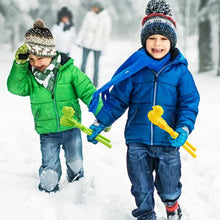 Carica l'immagine nel visualizzatore di Gallery, Pinze per palla di neve, 8 pezzi per palla di neve, palla di neve, giocattolo invernale, palla di neve, palla di neve, palla di neve con manico, clip per bambini e giochi all'aperto