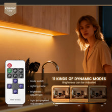 Carica l'immagine nel visualizzatore di Gallery, KSIBNW Striscia LED COB 5Metri, 24V Adesive Strisce LED Alta luminosità Striscia Luce Bianco Naturale 4000K Dimmerabile 