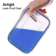 Carica l'immagine nel visualizzatore di Gallery, Set di Contenitori per Alimenti, Ermetica 8 Pezzi in Plastica Senza BPA,Adatto per Lavastoviglie,Congelatore,Microonde