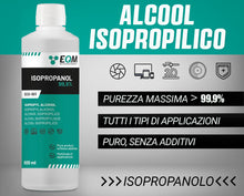Carica l'immagine nel visualizzatore di Gallery, EQM- ECO-301 - Isopropanolo 99,9% - Alcool Isopropilico IPA 500ML - Pulizia