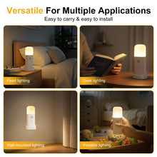 Carica l'immagine nel visualizzatore di Gallery, 2 Pezzi Luce Notturna per Bambini, 5 Livelli di Luminosità Regolabili, Luce Notturna da Presa con Sensore Movimento e Cr