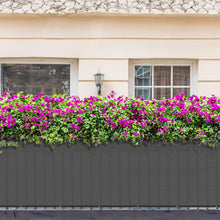 Carica l'immagine nel visualizzatore di Gallery, Sunnylaxx 90x300cm Frangivisto Balcone Antracite con Fascette