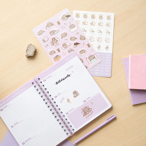 Grupo Erik: Diario Scuola 2024 2025 Pusheen, Agenda settimanale A5 12 mesi, 14,8x21 cm, Diario Pusheen 2024 2025, Agenda Pusheen 2024 2025, Cancelleria Kawaii