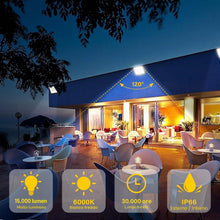 Carica l'immagine nel visualizzatore di Gallery, SKYWORLD Faretto Led da Esterno, 150W 15000LM Fari Led Esterni