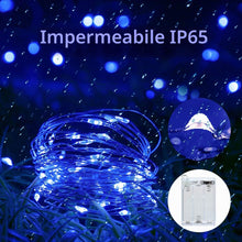 Carica l'immagine nel visualizzatore di Gallery, cshare Catena di luci a LED, 3M 30 Micro Led Stringa Luci a Batteria,Catena Lucine Fata Filo di Rame Argentato Decorativ