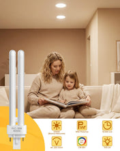 Carica l'immagine nel visualizzatore di Gallery, Bonlux Lampadine G24D-2 18W a 2 Pin, Lampada Fluorescente Compatta Tubo PLC 2U PLC 840 a Risparmio Energetico, 4000K Bia