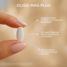 Carica l'immagine nel visualizzatore di Gallery, Solgar Oligo Mag Plus 100 Tavolette Magnesio Bisglicinato chelato Albion