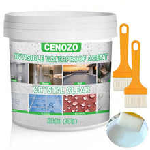 Carica l'immagine nel visualizzatore di Gallery, 500g Guaina Liquida Impermeabilizzante,Sigillante Impermeabile Trasparente per Interni &amp; Esterni,Tetti,Bagni,Fornisce Pr
