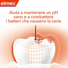 Carica l'immagine nel visualizzatore di Gallery, Dentifricio elmex® Carie Professional Protezione Avanzata 75ml | Protegge i Denti dagli Acidi dello Zucchero | Alta Protezione contro la Carie** | Denti più forti | Aiuta a Mantenere Sano il pH