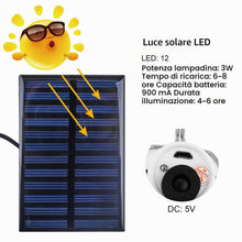 Carica l'immagine nel visualizzatore di Gallery, Beinhome Lampadina solare ricaricabile per esterni,1 pezzi Lampada alimentata a pannello solare Lampadina a led portatil