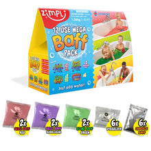 Carica l'immagine nel visualizzatore di Gallery, ZIMPLI Confezione Risparmio da 12 Pezzi, 4 Gelli, 2 Slime, 6 Crackle, Giocattoli da Bagno per Bambini, Giocattoli per Ba