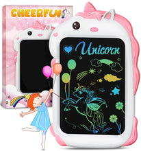 Carica l&#39;immagine nel visualizzatore di Gallery, Unicorno Bambina Giocattolo Giochi Bambini - Idee Regalo Natale Compleanno Bambina Bambini Bambino 2 3 4 5 6 + Anno LCD Tavoletta Grafica Lavagna Magica Tablet Disegno Bambini Giochi Giocattoli Regali