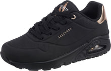 Carica l'immagine nel visualizzatore di Gallery, Skechers Uno - Golden Air, Sneakers Donna, Nero Shadow Black Gold, 36.5 EU