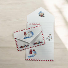 Carica l'immagine nel visualizzatore di Gallery, LINA OFFICINE GRAFICHE CREATIVE letterina per Babbo Natale Pupazzo di Neve con Cassetta Lettere