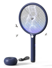 Carica l'immagine nel visualizzatore di Gallery, AROEVE Racchetta Zanzare Elettrica 2-in-1 Lampada Antizanzare 4000V 1200mAh
