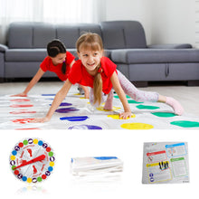 Carica l&#39;immagine nel visualizzatore di Gallery, Twister Gioco per Bambini &amp; Adulti, Twisting Gioco, Family Floor Gioco con Tappetino, Giochi di abilità di Squadra, Adatto per Feste di Compleanno e Riunioni