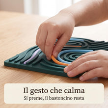 Carica l'immagine nel visualizzatore di Gallery, Twistangle Set Giocattolo Montessori per Bambini, per la Calma e il Relax, Tavola Sensoriale, Giocattolo Antistress e pe