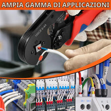 Carica l'immagine nel visualizzatore di Gallery, Flintronic Pinza Crimpatrice, Pinza Crimpatrice Capicorda, per 0.25-10mm²