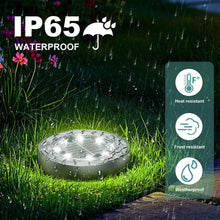 Carica l'immagine nel visualizzatore di Gallery, FIFlying 6 pezzi Luci Solari da Giardino, 8 LED Lampade Solare da Terra