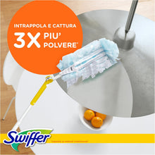 Carica l'immagine nel visualizzatore di Gallery, Swiffer Duster, Starter Kit Manico XXL + 2 Piumini Catturapolvere