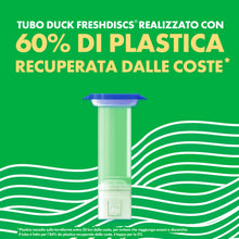 Carica l'immagine nel visualizzatore di Gallery, Duck Fresh Discs, Gel Igienizzanti WC, Lime, 6 Ricariche, 36 Dischi