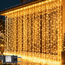 Carica l'immagine nel visualizzatore di Gallery, yowin Tenda Luminosa 3m x 3m 300 LED Luci Natale con Spina