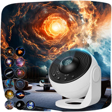 Carica l'immagine nel visualizzatore di Gallery, Proiettore Stelle Soffitto PRO, Galaxy Projector Planetarium Projector with 13 Planet Discs, Timer, Luce Notturna Proiet
