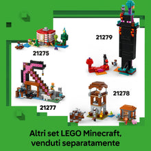 Carica l'immagine nel visualizzatore di Gallery, LEGO Minecraft Creeper Giocattolo - Action Figure di Mob Snodabile con Scomparto Segreto con Maiale e Elemento TNT - Regalo per Gamer, Bambini, Bambine e Fan Adolescenti da 10 Anni in su - 21276