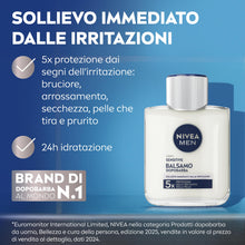 Carica l'immagine nel visualizzatore di Gallery, NIVEA MEN Balsamo Dopobarba Sensitive, 100 ml